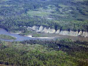 Athabasca River near Whitecourt, AB