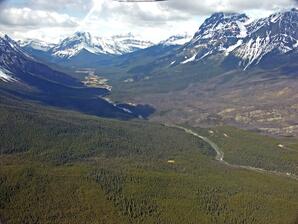 Athabasca River - near origin