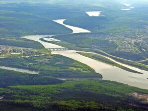 Athabasca River at Fort McMurray, AB