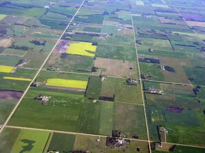 Aerial view of Typical Alberta Farmland-05