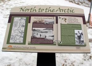 Sign-North to the Arctic