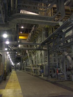 Alberta Pacific Pulp Mill - Bank of Driers -03