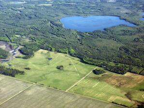 Aerial view of Farmland and Forest near Fort Assiniboine-02