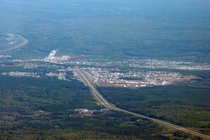 Aerial View of Town of Whitecourt-03