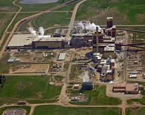 Aerial View of Alberta Pacific Pulp Mill-01