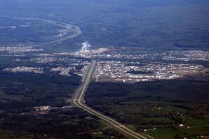 Aerial View of Town of Whitecourt-02
