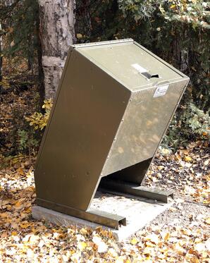 Bear proof garbage container