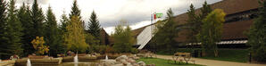 Panoramic View of Front Entrance of Athabasca University