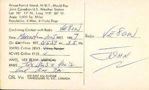 VE8PB QSL (reverse)