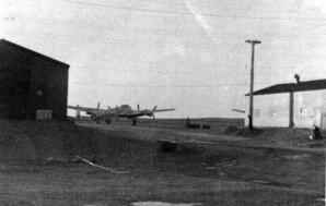 Parking area at Resolute Bay airstrip