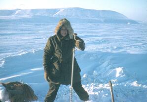 Measuring the ice depth