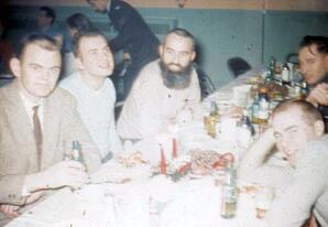 Archie Asbridge with other people at Resolute Bay