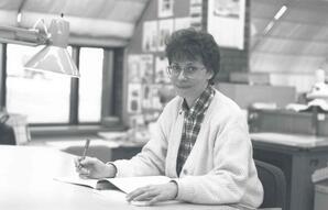 Margaret Anderson, Graphic Designer, Media Services, Athabasca, Alberta