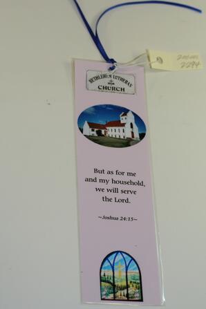 Bethlehem Lutheran Church bookmark