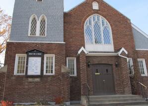 St,. Peter's Lutheran Church (frontal view with steps)