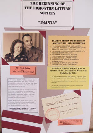 The Edmonton Latvian Society Imanta