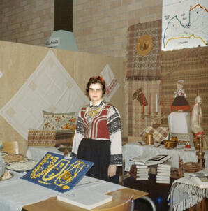 Latvian Cultural Display