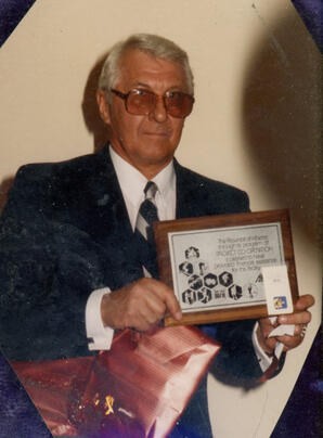 Man with Certificate