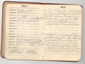 D ay Journal Entry - April 1915