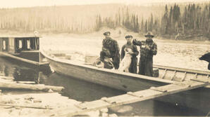 Gordon Carruthers, Hans Birkigt and Ernst Feuereisen