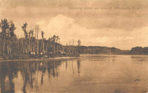 Stopping Place, Six Mile Pt. Athabasca River - 02