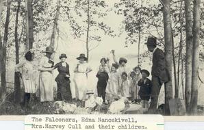 The Falconers at a Picnic