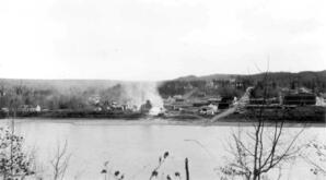 Athabasca, AB - Fire Near Riverfront - 03