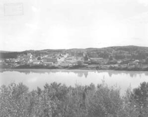 Athabasca, AB - View Looking South in 1961