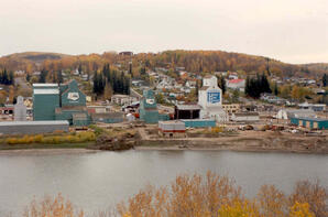 Athabasca, AB - View Looking South in 1986 - 03