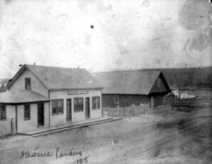 Athabasca Landing 1905 - Strathcona Street