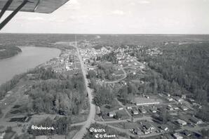 Athabasca, AB - Aerial View - 195?