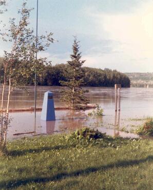 Royal Mounted Canadian Police Centennial Cairn