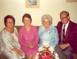 Nancy Appleby, Alice B. Donahue, Berta Hees and Ken Suitor