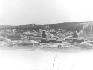 Athabasca, AB - View Looking South in the Winter - 02