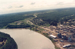 Athabasca, AB - Aerial View - 1991 - 02
