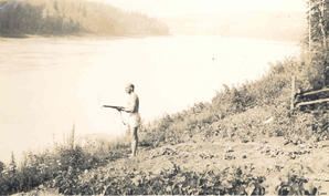 Ernst Feuereisen on River Bank