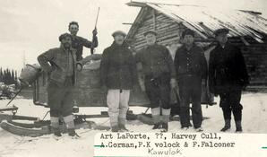 Art LaPorte, Harvey Cull, A. Gorman, P. Kawulok and F. Falconer