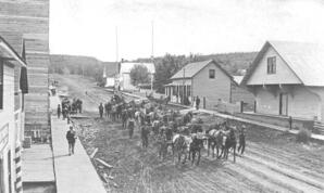 Athabasca, AB - Hauling a Boiler