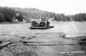 Ferry at Athabasca, AB - 10