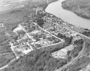 Athabasca, AB - Aerial View - 1950 - 03