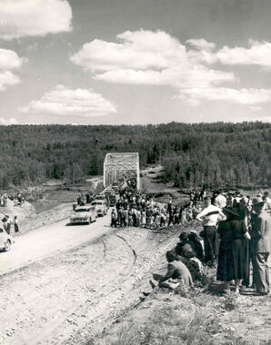 Athabasca Bridge Opening - 02