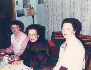 May Webb, Nancy Appleby and Dorothy Appleby