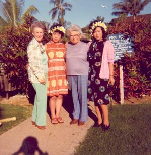 Alice B. Donahue and Berta Hees