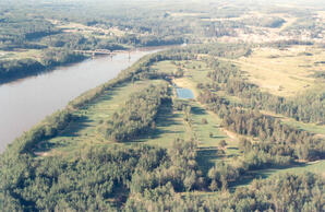 Athabasca Golf and Country Club Aerial View - 08