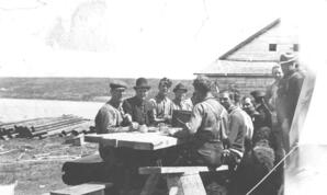 Scow Workers