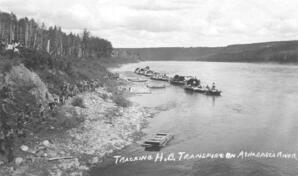 Tracking HB Transport on Athabasca River