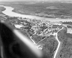 Athabasca, AB - Aerial View - 1950 - 04