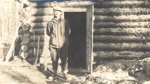 Ernst Feuereisen at Cabin - 02