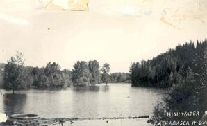 High Water in Athabasca, AB - 03