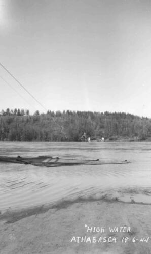 High Water in Athabasca, AB